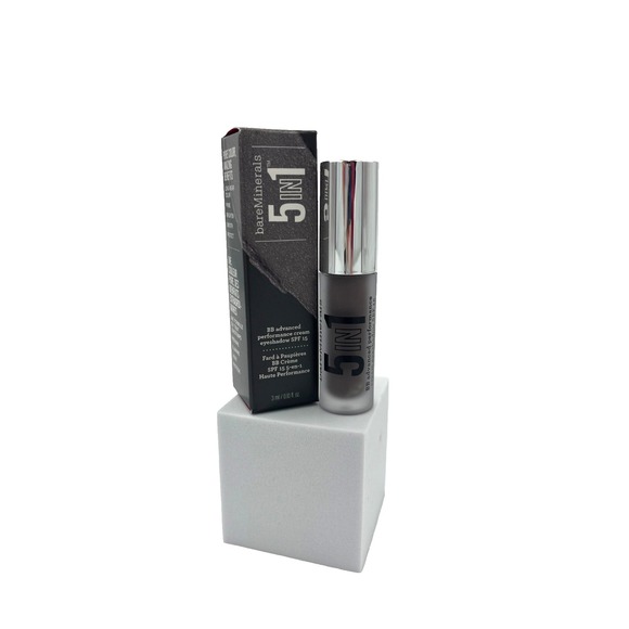 BareMinerals 5-in-1 BB Cream Eyeshadow SPF15 Smoky Espresso 0.10 oz - Picture 1 of 3